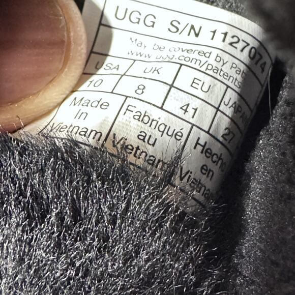 UGG Oh Yeah Slide Leopard Pink Black Shearling SandalsFur Lined‎ Womens Shoes 10 - Picture 12 of 12